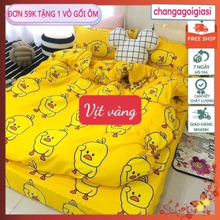 Mvdvbộ ga gối poly 1m2/1m4/1m6/1m8 hình chim nền hồng