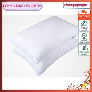 [Free ship-Giá rẻ nhất]Gối bông hạt cao cấp 40*60 ( giá bán 1 gối )
