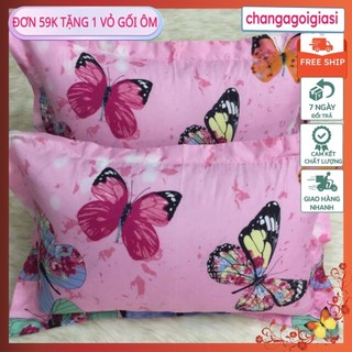 [Free ship-Giá rẻ nhất]Vỏ gối nằm lồng ruột poly kt 50x70cm ( được chọn mẫu )