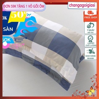 [Free ship-Giá rẻ nhất]VỎ GỐI NẰM POLLY 45*65CM( CHỌN MẪU ) LẺ 1 CÁI