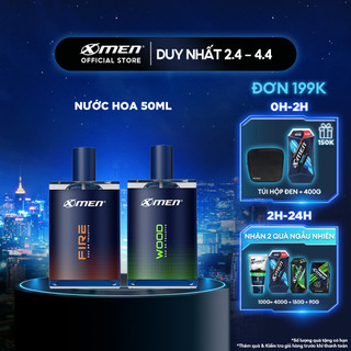 Nước hoa Xmen 50ml - 2 mùi hương nam tính & lưu hương 48h