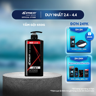 Tắm Gội X-Men for Boss Intense 2in1 650g