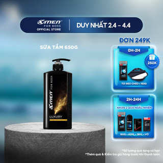 Sữa tắm Nước hoa X-Men For Boss Luxury 650g - Mùi hương sang trọng tinh tế