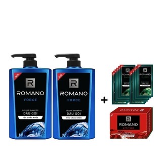Combo 2 Dầu gội nam Romano 650g/chai