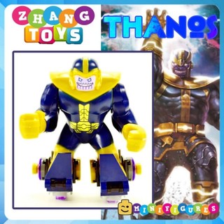 Đồ chơi Xếp hình Thanos Comics đại chiến vũ Marvel Bigfigures Minifigures Jisi Bekool 0288