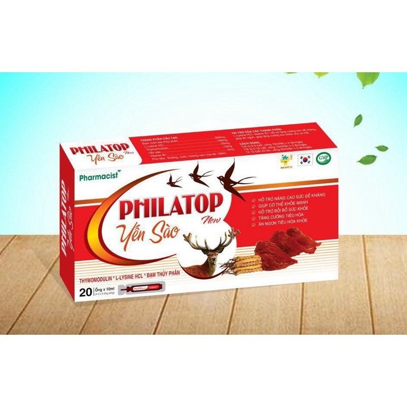 Philatop Yến sào: Tăng cường sức đề kháng, giúp trẻ ăn ngon, ngủ tốt