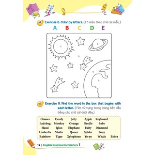 Sách - English grammar for starters 1 (có đáp án)