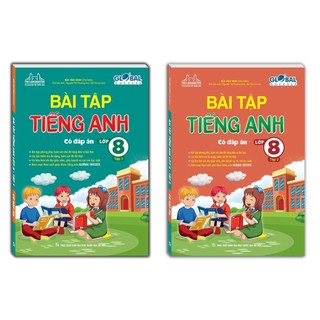 Sách - Combo 2c - GLOBAL SUCCESS - BÀI TẬP TIẾNG ANH LỚP 8.....