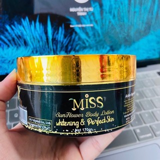 Kem body miss thái lan dưỡng trắng, makeup, chống nắng hũ nhỏ 170g