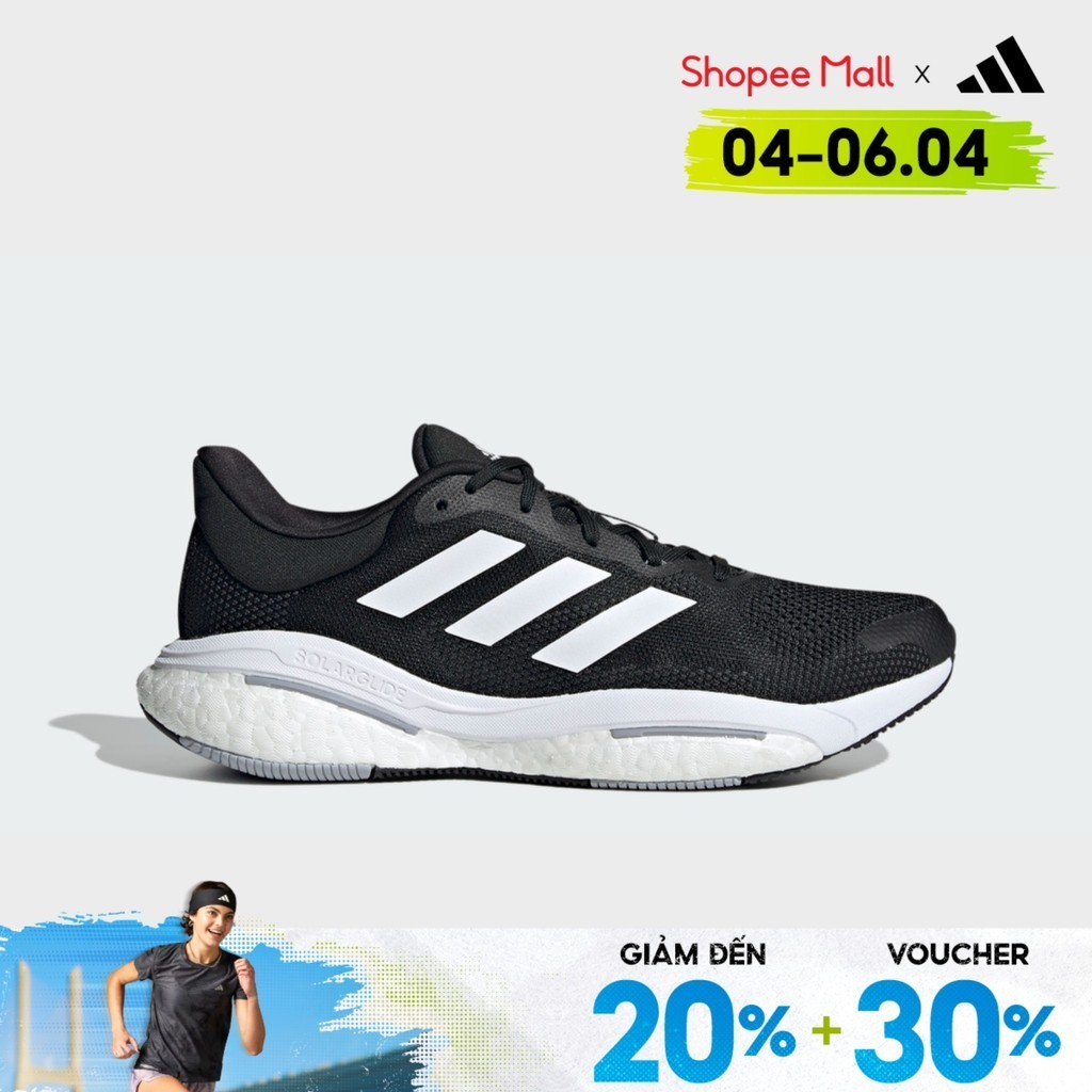 adidas Chạy Giày Solarglide 5 Nam Đen GX5493