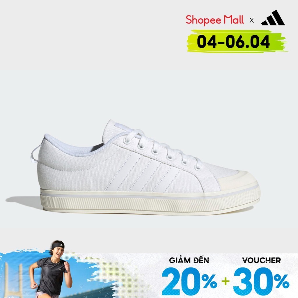 [4-6.4, VOUCHER 30%] adidas Trượt ván Giày Bravada 2.0 Lifestyle Skateboarding Canvas Nam trắng HP6021