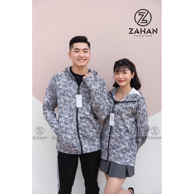 Áo chống nắng, áo khoác chống nắng nam nữ phối HOẠ TIẾT chất vải umI thoáng mát | BigBuy360 - bigbuy360.vn