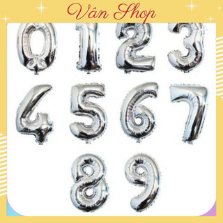 Bóng số sinh nhật size 40cm