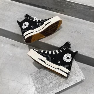 Giày Converse Chuck Taylor All Star 70 Plus Black ( full box + túi cv + bill + tất)