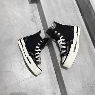 Giày Converse Chuck Taylor All Star 70 Plus Black ( full box + túi cv + bill + tất)