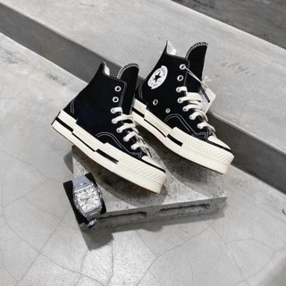 Giày Converse Chuck Taylor All Star 70 Plus Black ( full box + túi cv + bill + tất)
