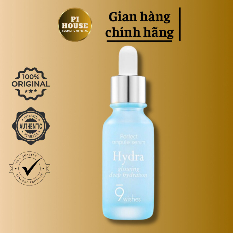 Tinh chất dưỡng ẩm 9 Wishes Hydra Skin Ampule Serum