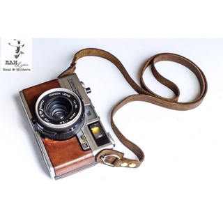 Dây đeo máy ảnh Siêu bền Da bò RAM Leather A2 Da Bò