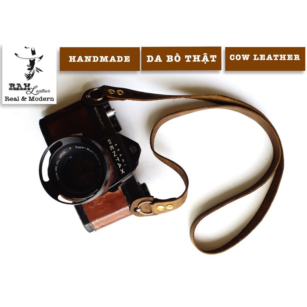 Dây đeo máy ảnh Siêu bền Nikon RAM Leather A6