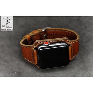 Dây Đồng Hồ Handmade AW Da Bò Thật RAM Leather Siêu bền