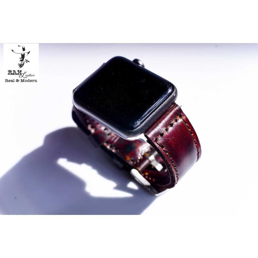 Dây Đồng Hồ Thủ Công Da Thật RAM Leather 1985 Da Bò Bền Đẹp 18mm, 20mm, 22mm, Casio 1200, iwatch AW đủ seri