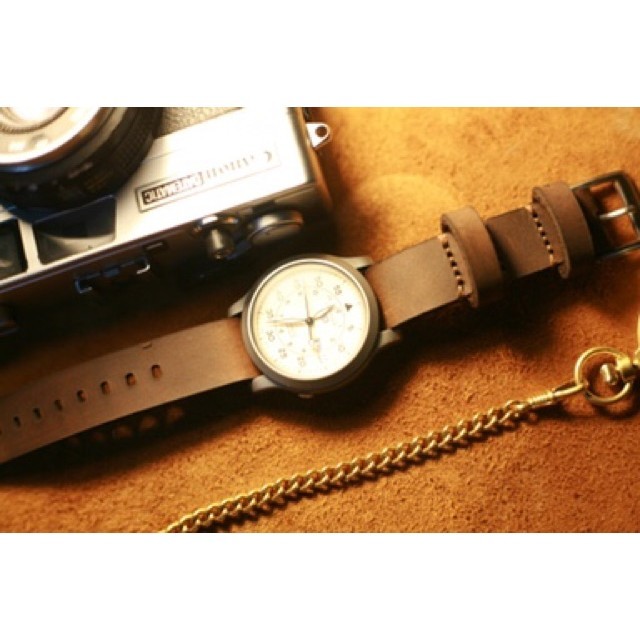 Dây Đồng Hồ Thủ Công Nato Quân Đội RAM Leather Da Bò Sáp Ngựa Điên Bền Đẹp 18mm, 20mm, 22mm, Casio 1200, AW iwatch