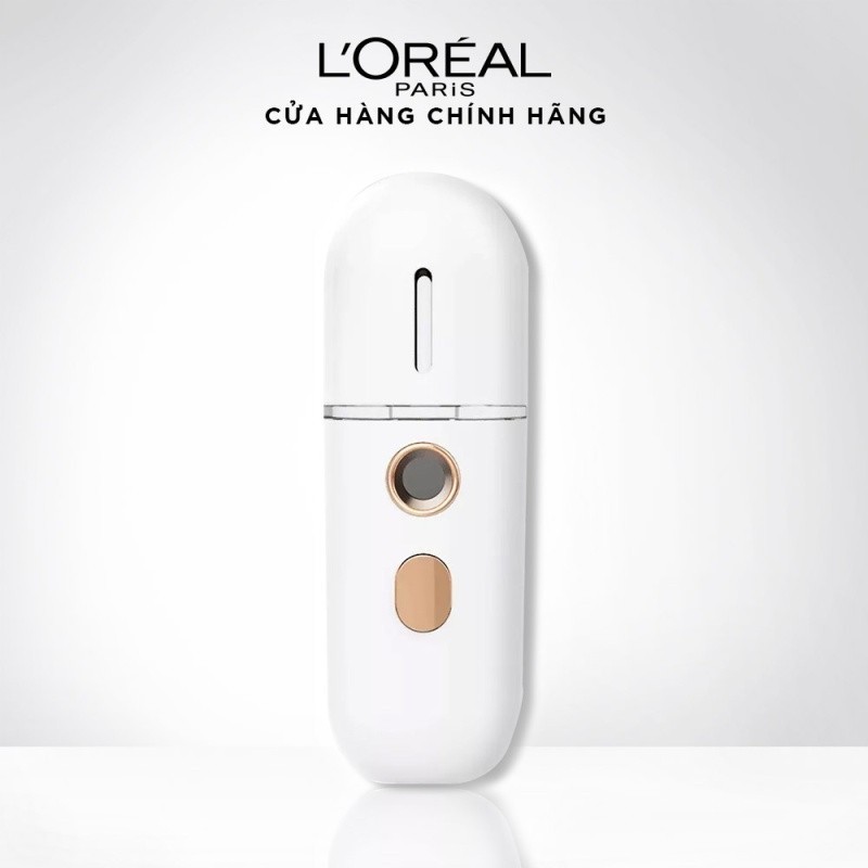 [Quà tặng không bán] Máy phun sương nano dưỡng ẩm da mặt mini L'Oreal Paris