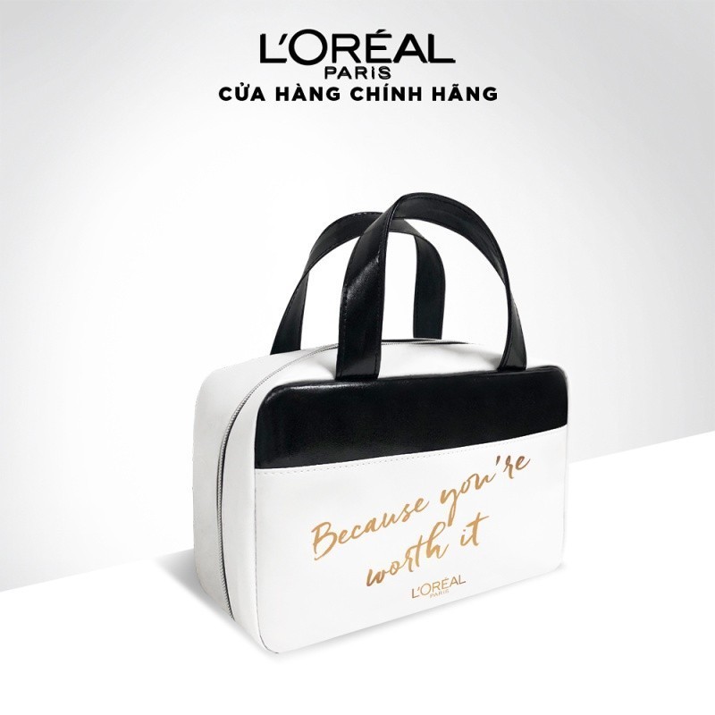 [Quà tặng] Túi chữ nhật T11 trắng L'Oreal Paris