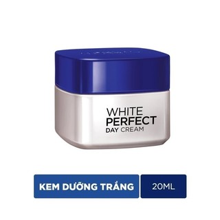 [Mã LORESBD -12% đơn 500K] Kem dưỡng trắng sáng da ban ngày L’Oreal Paris White Perfect SPF 17 PA++ 20ml