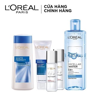 [Mã LORESBD -12% đơn 500K] Bộ sản phẩm Loreal Paris làm sạch sâu căng mướt