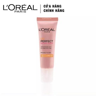[Mã LORESBD -12% đơn 500K] Kem chống nắng L'Oreal Paris UV Perfect trắng sáng tức thì 15ml