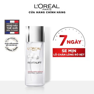 [Mã LORESBD -12% đơn 500K] Dưỡng Chất Căng Mướt Da L'Oreal Paris Crystal Micro Essence 65ml