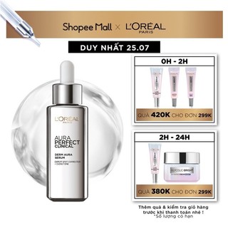 Tinh chất dưỡng trắng da, giảm thâm nám L'Oreal Paris Aura Perfect Clinical 30ml