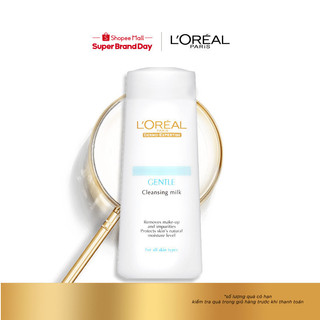 Sữa tẩy trang L'Oreal Paris Dermo Expertise Gentle Cleansing Milk 200ml