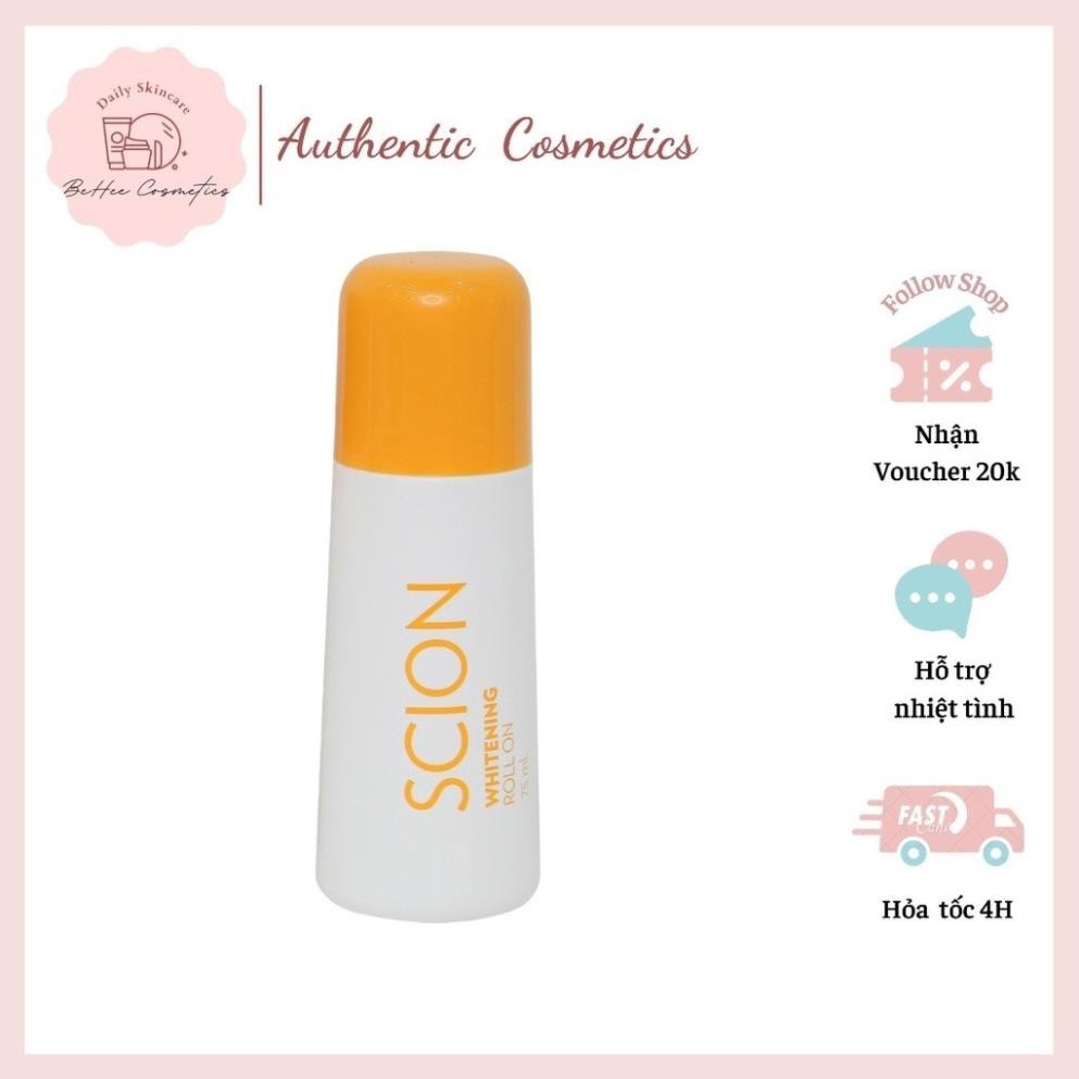 Lăn Khử Mùi Scion Chính Hãng Khử Mùi Hôi Nách Hiệu Quả Chai 75ml CeraveVN OFFICIAL