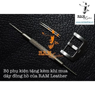 Combo Khóa Inox Không Rỉ Cây Thay Dây Hai Chốt Đồng Hồ Cực Chất RAM RAM