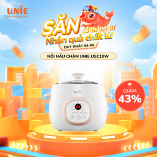 Nồi nấu chậm đa năng UNIE USC10W-Chức năng nấu đa dạng, công suất 300W