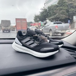 Giày das lure trắng đen ,giày tập gym nhẹ adidas Chạy bộ Pureboost 22 HEAT.RDY Nữ Đen HQ3980