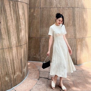 váy linen hai lớp cao cấp