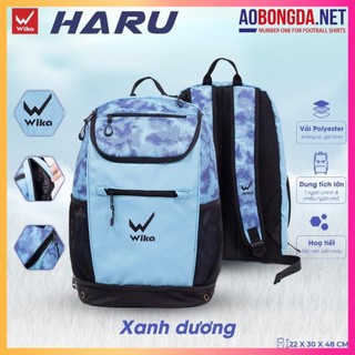 Balo Thể Thao Wika Haru Chính Hãng, Balo Đựng Đồ Thiết Kế 3 Ngăn Tiện Dụng Bóng Đá Cầu Lông Bóng Chuyền 0