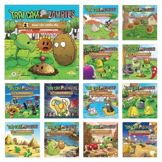 Sách - Combo 22 cuốn Trái cây đại chiến Zombie