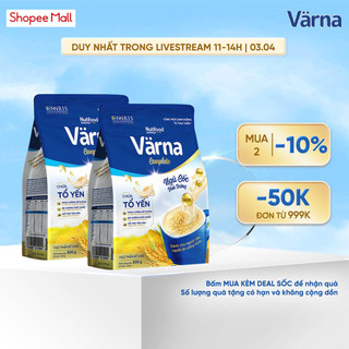 Bộ 2 Túi ngũ cốc dinh dưỡng Värna Complete - Tăng cường đề kháng - Varna