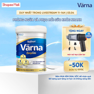 Sữa bột Complete lon 850g - Phòng ngừa & Phục hồi nhanh - Varna