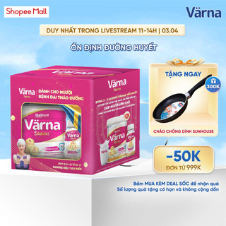 Hộp quà Varna Diabetes (1 Lon 850g và 2 chai SBPS)