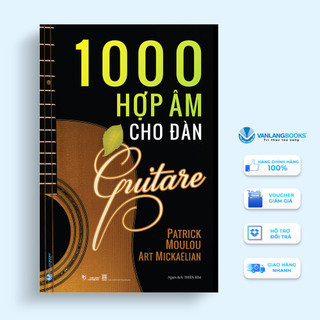 Sách - 1000 hợp âm cho đàn guitare - vlb