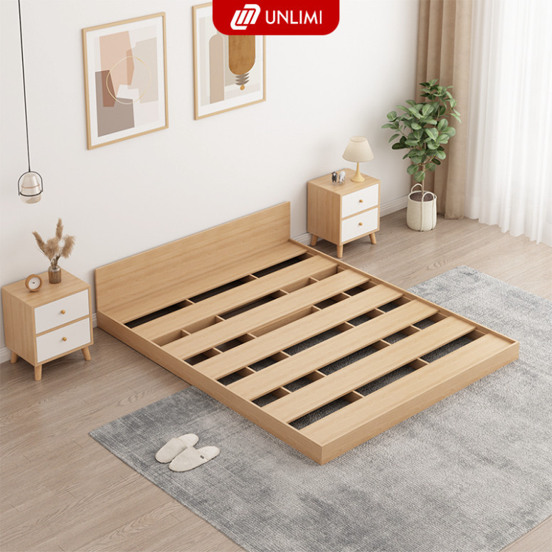 Giường bệt kiểu Nhật gỗ MDF thương hiệu UNLIMI - GP310