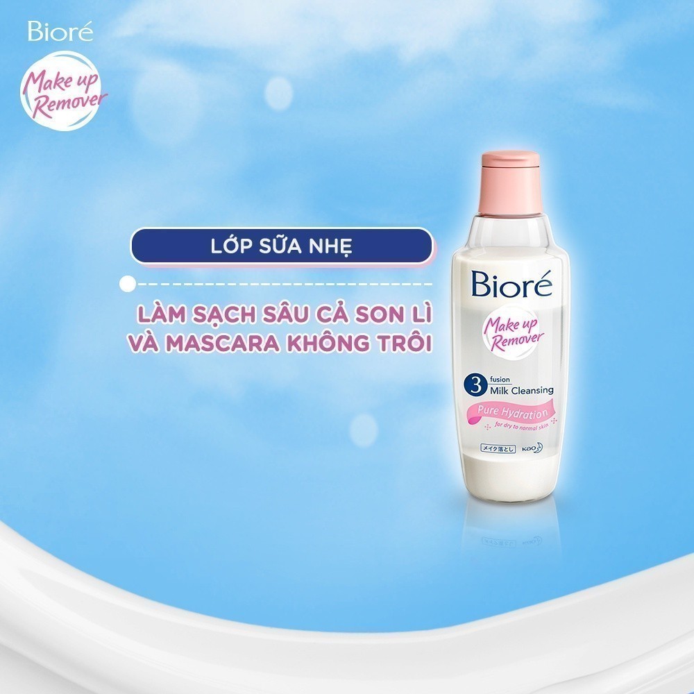 Sữa Tẩy Trang 3 Lớp Sạch Sâu Ngừa Mụn Bioré Make Up Remover Acne & Pore Care 300ml