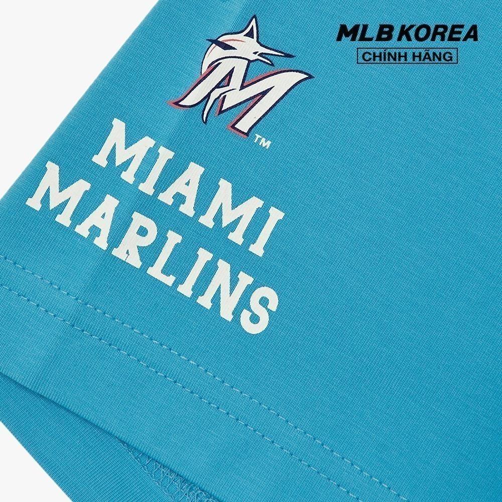 MLB - Áo thun unisex cổ tròn tay ngắn phom suông năng động 3ATSC0133-05TQS