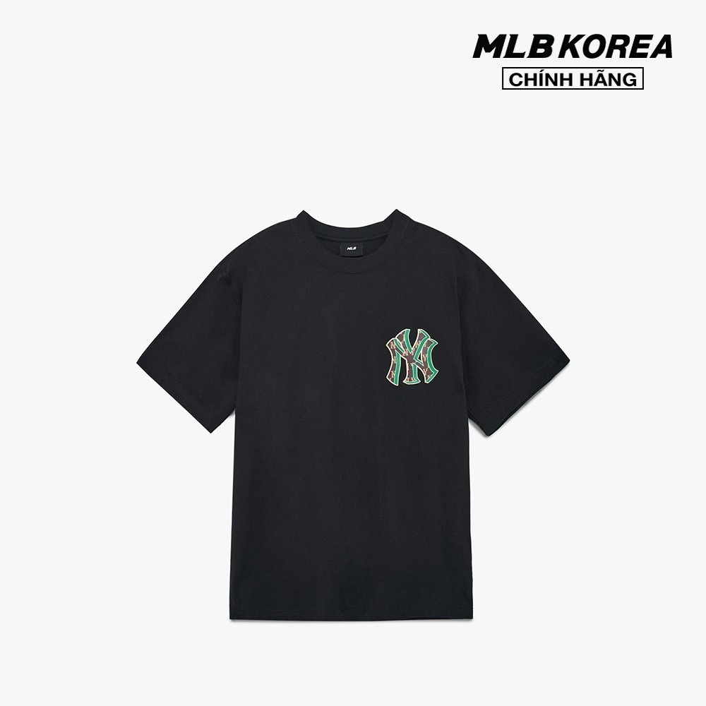 MLB - Áo thun unisex cổ tròn tay ngắn Monotive Overfit 3ATSM3033-50BKS