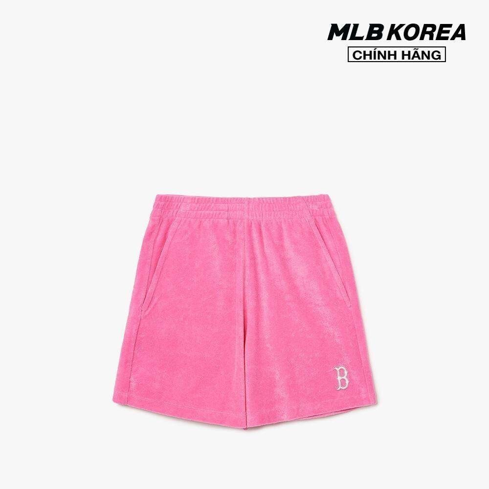 MLB - Quần short ngắn nữ Logo 4In 3FSPB0533-43PKS